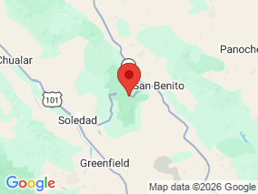 Map of Site Report: Pinnacles National Monument, United States of America